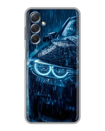 Чехол для Samsung Galaxy M54 (5G) с картинкой «BMW под дождем» Чехол для Samsung Galaxy M54 (5G) с картинкой «BMW под дождем»