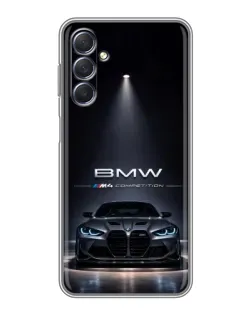 Чехол для Samsung Galaxy M54 (5G) с картинкой «BMW сквозь ночной город» Чехол для Samsung Galaxy M54 (5G) с картинкой «BMW сквозь ночной город»