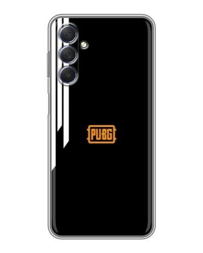 Чехол для Samsung Galaxy M54 (5G) с картинкой «PUBG — вертикальные линии»