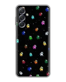 Чехол для Samsung Galaxy M54 (5G) с картинкой «Экипаж Among Us» Чехол для Samsung Galaxy M54 (5G) с картинкой «Экипаж Among Us»