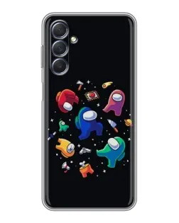 Чехол для Samsung Galaxy M54 (5G) с картинкой «Among Us космос»