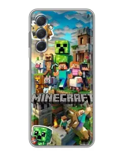 Чехол для Samsung Galaxy M54 (5G) с картинкой «Замок Minecraft» Чехол для Samsung Galaxy M54 (5G) с картинкой «Замок Minecraft»