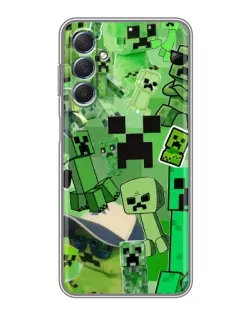 Чехол для Samsung Galaxy M54 (5G) с картинкой «Криперы Minecraft» Чехол для Samsung Galaxy M54 (5G) с картинкой «Криперы Minecraft»
