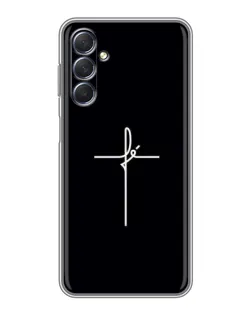 Чехол для Samsung Galaxy M54 (5G) с картинкой «Тонкий крест»
