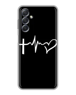 Чехол для Samsung Galaxy M54 (5G) с картинкой «Пульс веры»