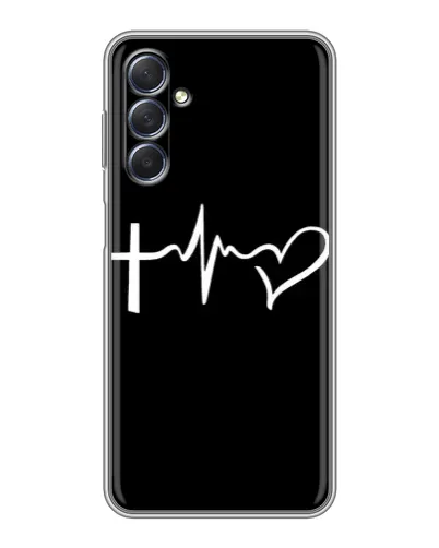 Чехол для Samsung Galaxy M54 (5G) с картинкой «Пульс веры» Чехол для Samsung Galaxy M54 (5G) с картинкой «Пульс веры»