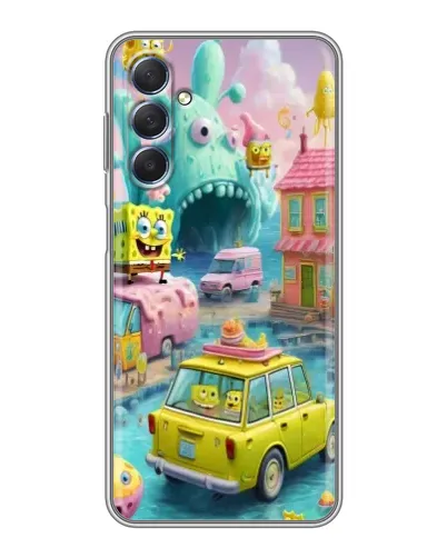 Чехол для Samsung Galaxy M54 (5G) с картинкой «Монстр-трак приключения»