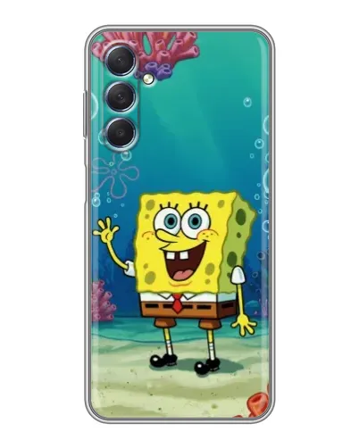 Чехол для Samsung Galaxy M54 (5G) с картинкой «Подводный привет»