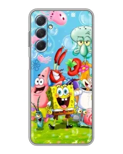 Чехол для Samsung Galaxy M54 (5G) с картинкой «Губка Боб и друзья» Чехол для Samsung Galaxy M54 (5G) с картинкой «Губка Боб и друзья»