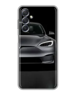 Чехол для Samsung Galaxy M54 (5G) с картинкой «Tesla Model S Look» Чехол для Samsung Galaxy M54 (5G) с картинкой «Tesla Model S Look»