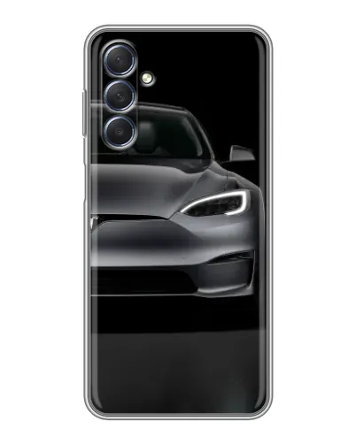 Чехол для Samsung Galaxy M54 (5G) с картинкой «Tesla Model S Look»