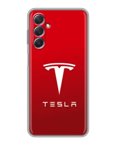 Чехол для Samsung Galaxy M54 (5G) с картинкой «Tesla Red Classic»