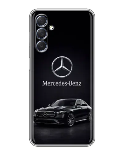 Чехол для Samsung Galaxy M54 (5G) с картинкой «Mercedes — решетка радиатора»