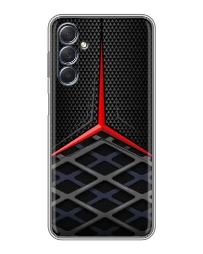 Чехол для Samsung Galaxy M54 (5G) с картинкой «Mercedes Carbon Grid»