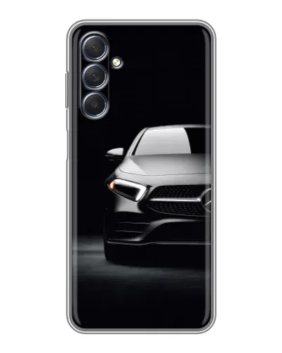 Чехол для Samsung Galaxy M54 (5G) с картинкой «Свет фар Mercedes»