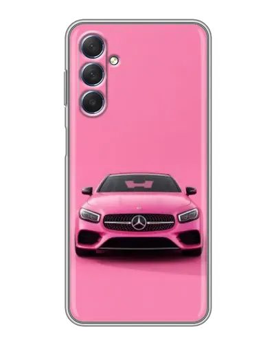 Чехол для Samsung Galaxy M54 (5G) с картинкой «Розовый Mercedes AMG» Чехол для Samsung Galaxy M54 (5G) с картинкой «Розовый Mercedes AMG»