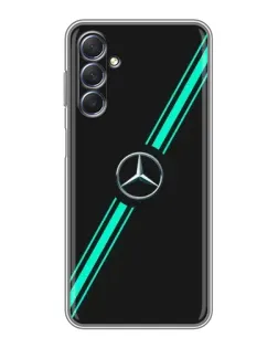 Чехол для Samsung Galaxy M54 (5G) с картинкой «Спортивные линии Mercedes» Чехол для Samsung Galaxy M54 (5G) с картинкой «Спортивные линии Mercedes»