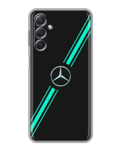 Чехол для Samsung Galaxy M54 (5G) с картинкой «Спортивные линии Mercedes» Чехол для Samsung Galaxy M54 (5G) с картинкой «Спортивные линии Mercedes»