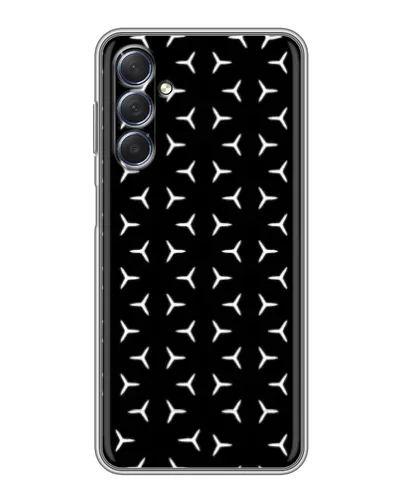 Чехол для Samsung Galaxy M54 (5G) с картинкой «Mercedes паттерн звезд» Чехол для Samsung Galaxy M54 (5G) с картинкой «Mercedes паттерн звезд»