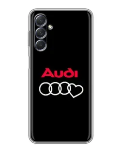 Чехол для Samsung Galaxy M54 (5G) с картинкой «Логотип Audi Heart» Чехол для Samsung Galaxy M54 (5G) с картинкой «Логотип Audi Heart»