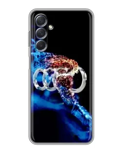 Чехол для Samsung Galaxy M54 (5G) с картинкой «Энергия лого Audi» Чехол для Samsung Galaxy M54 (5G) с картинкой «Энергия лого Audi»