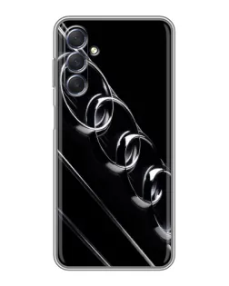 Чехол для Samsung Galaxy M54 (5G) с картинкой «Audi — абстрактные кольца» Чехол для Samsung Galaxy M54 (5G) с картинкой «Audi — абстрактные кольца»
