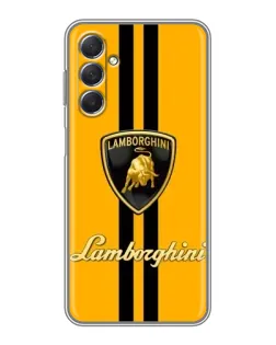 Чехол для Samsung Galaxy M54 (5G) с картинкой «Lamborghini Stripe желтый» Чехол для Samsung Galaxy M54 (5G) с картинкой «Lamborghini Stripe желтый»