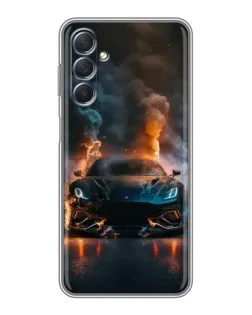 Чехол для Samsung Galaxy M54 (5G) с картинкой «Lamborghini дымная эстетика» Чехол для Samsung Galaxy M54 (5G) с картинкой «Lamborghini дымная эстетика»