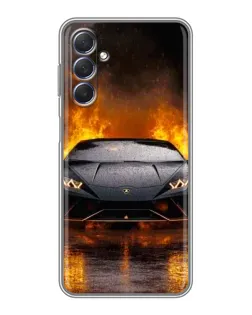 Чехол для Samsung Galaxy M54 (5G) с картинкой «Lamborghini в огне» Чехол для Samsung Galaxy M54 (5G) с картинкой «Lamborghini в огне»