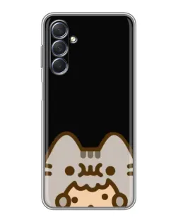 Чехол для Samsung Galaxy M54 (5G) с картинкой «Пушин на черном» Чехол для Samsung Galaxy M54 (5G) с картинкой «Пушин на черном»