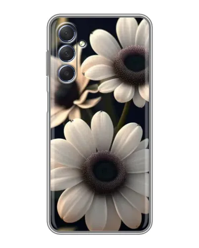 Чехол для Samsung Galaxy M54 (5G) с картинкой «Белые маргаритки макро» Чехол для Samsung Galaxy M54 (5G) с картинкой «Белые маргаритки макро»