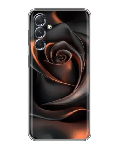 Чехол для Samsung Galaxy M54 (5G) с картинкой «Шелковая черная роза» Чехол для Samsung Galaxy M54 (5G) с картинкой «Шелковая черная роза»