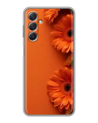 Чехол для Samsung Galaxy M54 (5G) с картинкой «Оранжевые герберы» Чехол для Samsung Galaxy M54 (5G) с картинкой «Оранжевые герберы»