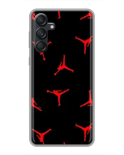 Чехол для Samsung Galaxy M55 5G с картинкой «Jordan Red Pattern» Чехол для Samsung Galaxy M55 5G с картинкой «Jordan Red Pattern»