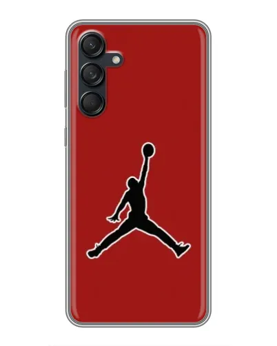 Чехол для Samsung Galaxy M55 5G с картинкой «Jordan Red Back» Чехол для Samsung Galaxy M55 5G с картинкой «Jordan Red Back»