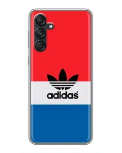 Чехол для Samsung Galaxy M55 5G с картинкой «Ретро блоки Adidas» Чехол для Samsung Galaxy M55 5G с картинкой «Ретро блоки Adidas»
