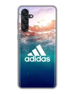 Чехол для Samsung Galaxy M55 5G с картинкой «Океанская глубина адидас» Чехол для Samsung Galaxy M55 5G с картинкой «Океанская глубина адидас»