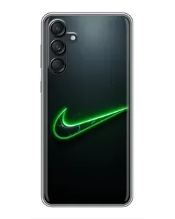 Чохол для Samsung Galaxy M55 5G з картинкою «Неоновий контур Nike» Чохол для Samsung Galaxy M55 5G з картинкою «Неоновий контур Nike»