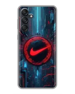 Чехол для Samsung Galaxy M55 5G с картинкой «Техногенный стиль Nike» Чехол для Samsung Galaxy M55 5G с картинкой «Техногенный стиль Nike»