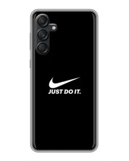 Чехол для Samsung Galaxy M55 5G с картинкой «Минимализм от Nike» Чехол для Samsung Galaxy M55 5G с картинкой «Минимализм от Nike»