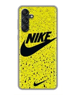 Чехол для Samsung Galaxy M55 5G с картинкой «Желтый текстурный Nike» Чехол для Samsung Galaxy M55 5G с картинкой «Желтый текстурный Nike»