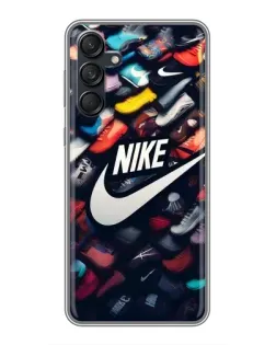 Чехол для Samsung Galaxy M55 5G с картинкой «Коллекция кроссовок Nike» Чехол для Samsung Galaxy M55 5G с картинкой «Коллекция кроссовок Nike»