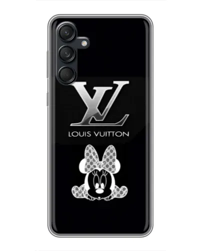 Чехол для Samsung Galaxy M55 5G с картинкой «LV и Минни Маус»