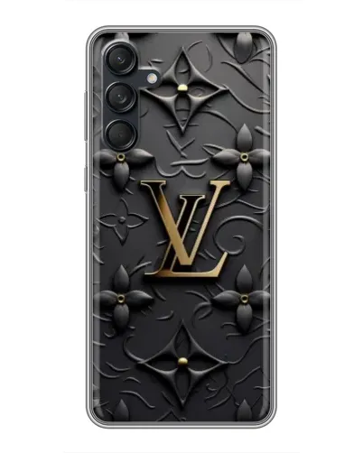 Чехол для Samsung Galaxy M55 5G с картинкой «Кожаная текстура LV»