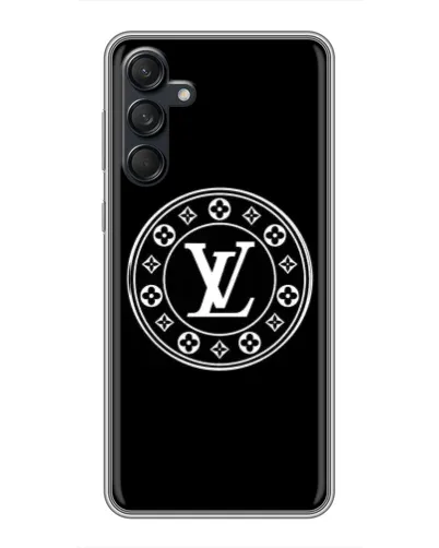 Чехол для Samsung Galaxy M55 5G с картинкой «LV — печать стиля»