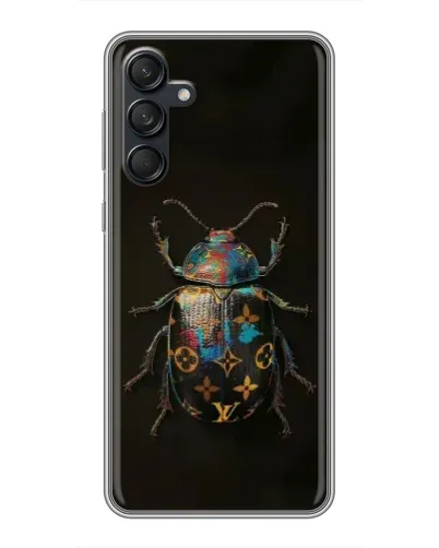 Чехол для Samsung Galaxy M55 5G с картинкой «LV — мраморный принт»