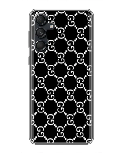 Чехол для Samsung Galaxy M55 5G с картинкой «Gucci — сетчатый паттерн» Чехол для Samsung Galaxy M55 5G с картинкой «Gucci — сетчатый паттерн»