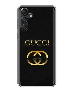 Чехол для Samsung Galaxy M55 5G с картинкой «Золотой логотип Gucci» Чехол для Samsung Galaxy M55 5G с картинкой «Золотой логотип Gucci»