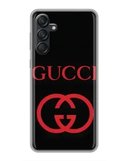 Чехол для Samsung Galaxy M55 5G с картинкой «Gucci — красный логотип» Чехол для Samsung Galaxy M55 5G с картинкой «Gucci — красный логотип»