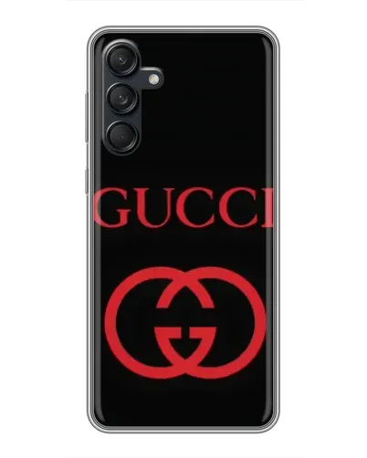 Чехол для Samsung Galaxy M55 5G с картинкой «Gucci — красный логотип» Чехол для Samsung Galaxy M55 5G с картинкой «Gucci — красный логотип»